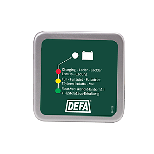 Led display for 1 x 7a /15a DEFA charger