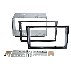 2-DIN kit div. Opel - farve: piano sort