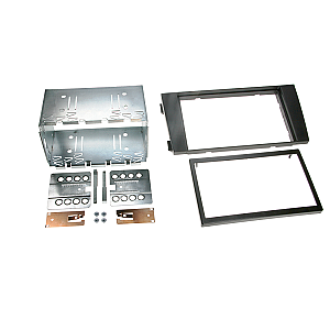 2-DIN kit Audi A6 01->04 sort