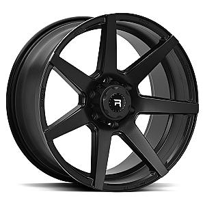 R11 Satin Black 9.5x20 6/139.7 ET15 CB106.1 60° 955kg