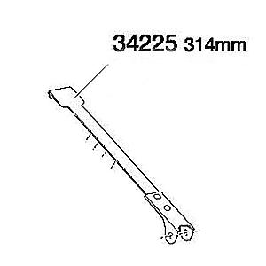 Thule øvre krog 314 mm