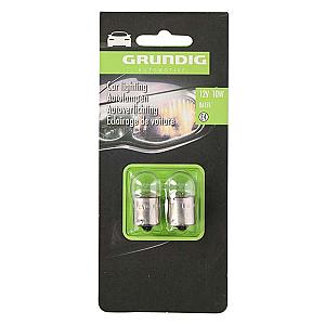Grundig Autopærer, BA15S, R10W, 12V, 2 stk