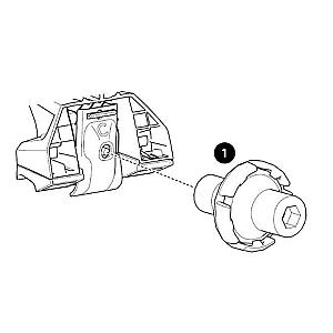Thule reservedel 54201 sæt med 4 stk.