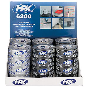 HPX Gaffatape display, 24 ruller