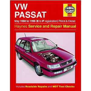 Håndbog Passat benz+diesel 88-96