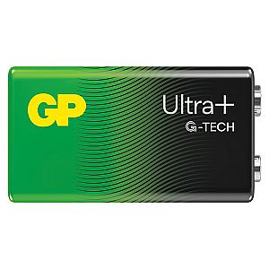 GP Ultra Plus Alkaline 9V-batteri 1604AUP/6LF22 1-pak