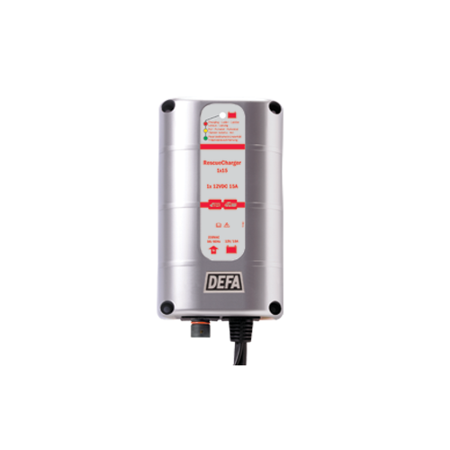 DEFA rescuecharger 12v 1 x 15a