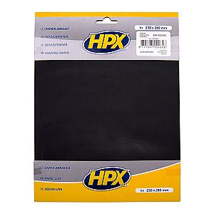 HPX sandpapir sæt 1 stk p240, 2 stk p400 og 1 stk p600