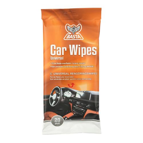 Basta car wipes allround 20 stk.