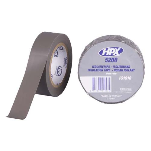 HPX isolerbånd grå 19mm x 10m