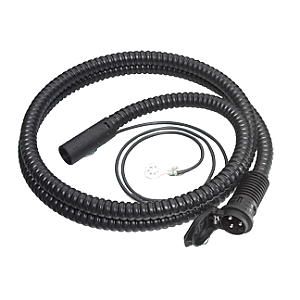 Miniplug indtagskabel 1,5m sort