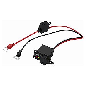 CTEK Indikator kabel med M8 øje 1.5 Meter
