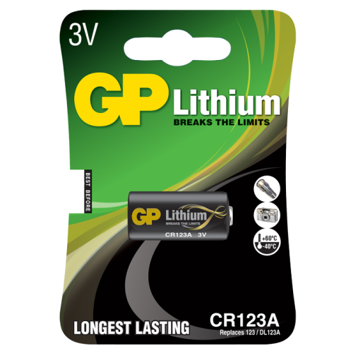 Gp 123 a batteri stk.