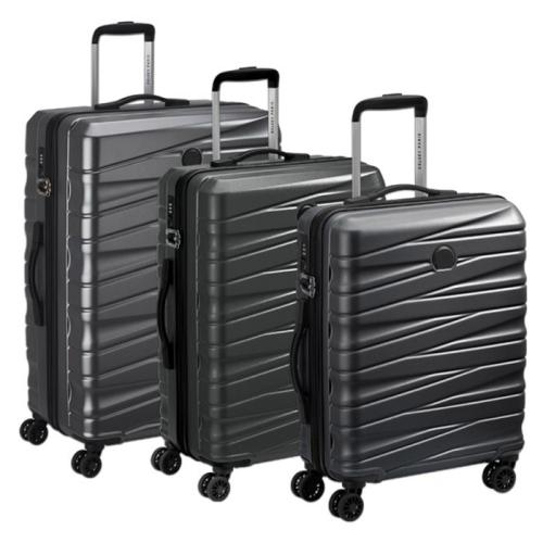Delsey Paris Tiphanie 3-stk hårdt trolleysæt graphite