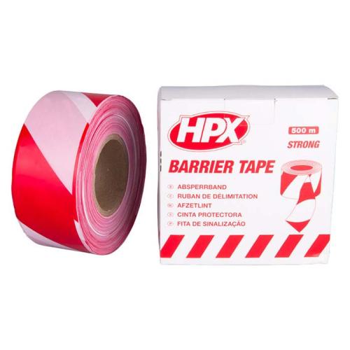 HPX minebånd hvid/rød 70mm x 500m