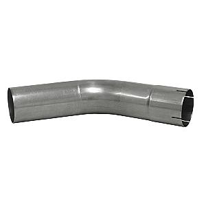 Rørbøjning 3,5" 45 grader rustfri