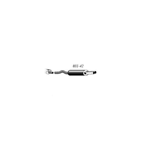 Bagpotte VW Golf II 1,3/1,6/1,8 2x80mm