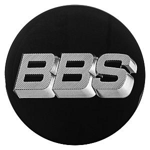 BBS 3D Centerkapsel sort 58071074