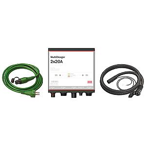 DEFA multicharger kit 12v 2x20a