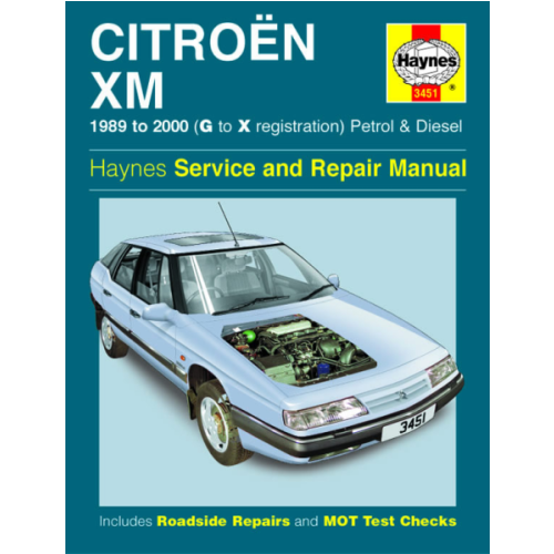 Håndbog Citroën XM benz+diesel