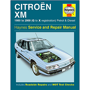 Håndbog Citroën XM benz+diesel