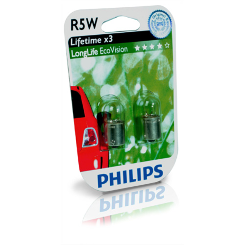R5w longlife ecovision12v 5w ba15s