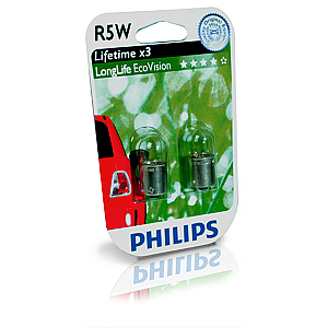 R5w longlife ecovision12v 5w ba15s