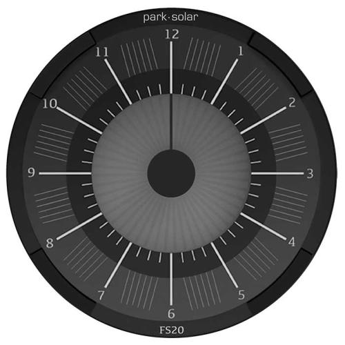 Park solar elektronisk p-ur (fs20)