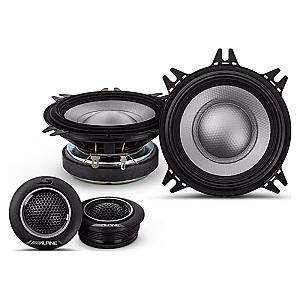 Alpine S2-S40C 10cm højttaler 2 vejs komponentsæt
