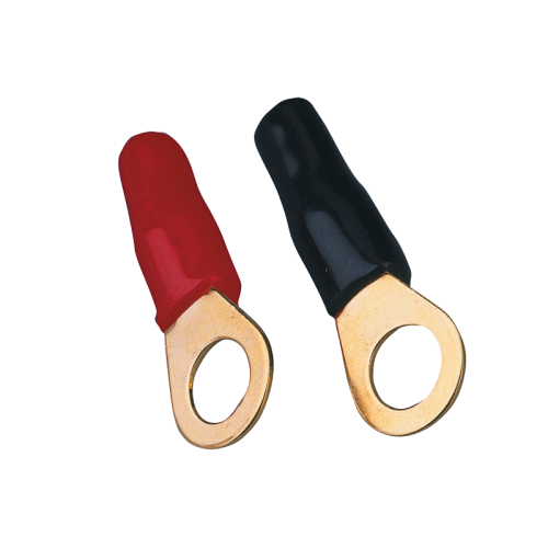 Sort ringterminal 20kv > 4,2mm 50 st