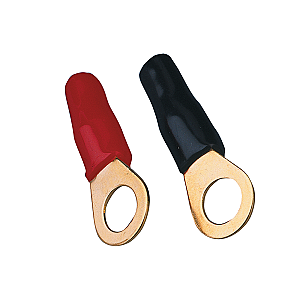Sort ringterminal 20kv > 4,2mm 50 st