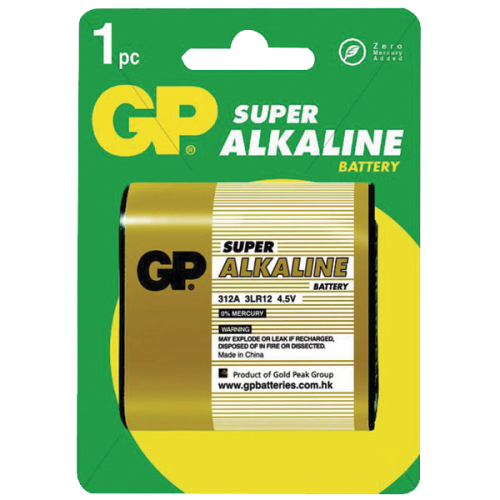Gp 3lr12/4,5v batteri stk.