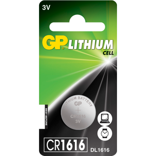 Gp cr1616 batteri stk.