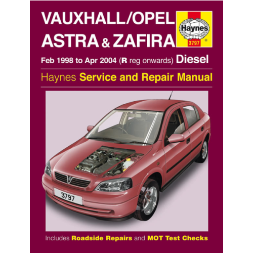Håndbog Astra g/Zafira a diesel 98-04