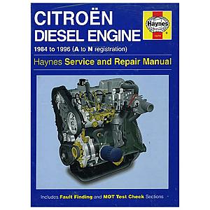 Håndbog Citroën dieselmotor 1984-1996