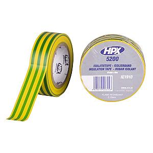 HPX isolerbånd gul/grøn 19mm x 10m