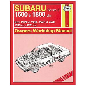 Håndbog Subaru 1600 og 1800 11.1979-1990