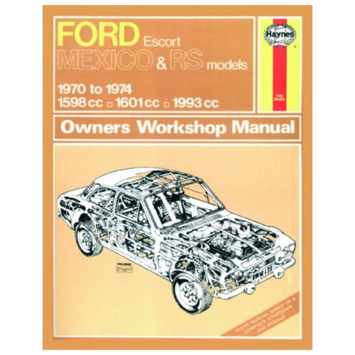 Håndbog Escort mk.1 rs1600/rs2000 70-74