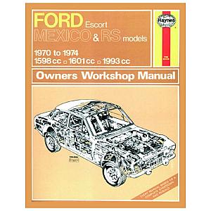 Håndbog Escort mk.1 rs1600/rs2000 70-74