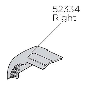 Thule endestykke højre 959 WingBar edge