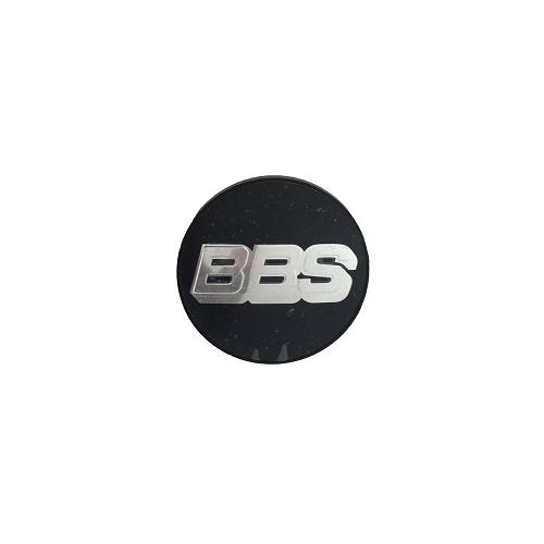 BBS centerkapsel ø76,5 sølv/sort