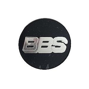 BBS centerkapsel ø76,5 sølv/sort