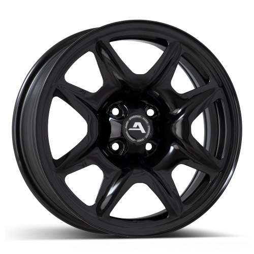 ALCAR HYBRIDRAD 04 black 6.5x16 ET32 4/100/60