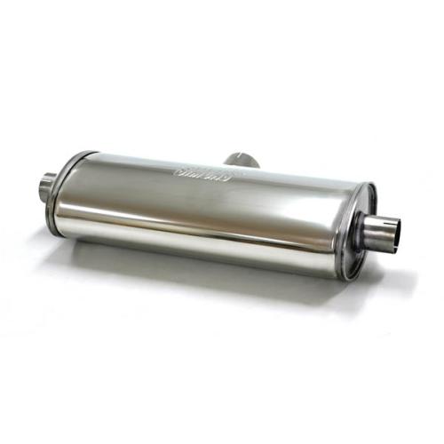 Duplex lyddæmper 2,5" 1x63,5 -2x50,8mm