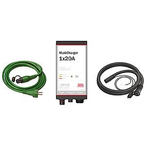 DEFA multicharger kit 12v 1x20a