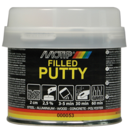 Motip Glasfiberspartel 250gr.