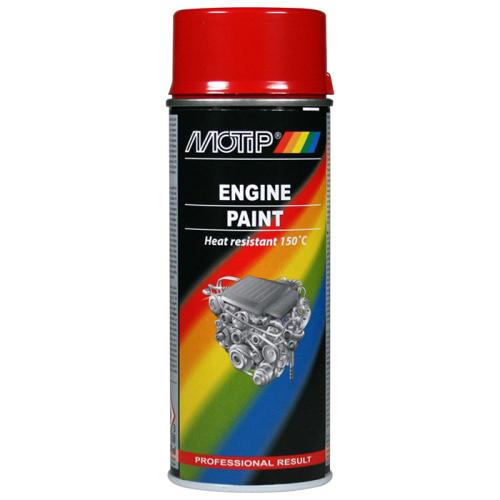 Motip Motormaling Volvo rød 150grader 400ml.