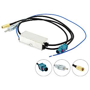 Connects2 dab splitter fakra til din