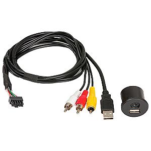 Alpine USB/aux stik m. Kabel