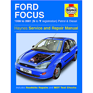 Håndbog Ford Focus benz+diesel 98-01